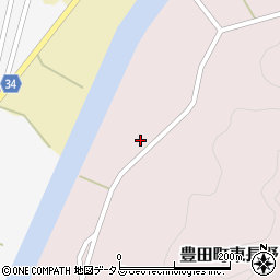 山口県下関市豊田町大字東長野356-1周辺の地図