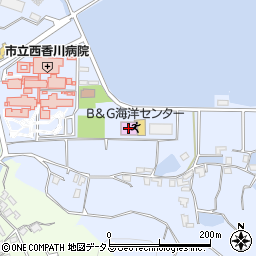 高瀬Ｂ＆Ｇ海洋センター周辺の地図