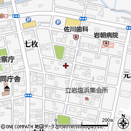 徳島県鳴門市撫養町立岩七枚191周辺の地図