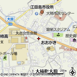 広島県江田島市大柿町大原1098-1周辺の地図