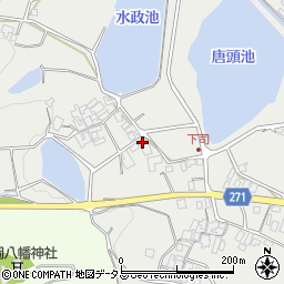 香川県三豊市高瀬町比地895周辺の地図