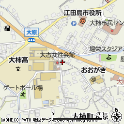 広島県江田島市大柿町大原1103周辺の地図