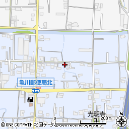 和歌山県海南市且来128周辺の地図