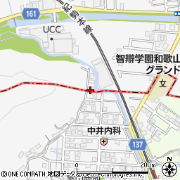 和歌山県和歌山市冬野1413-3周辺の地図