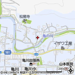 和歌山県海南市且来302周辺の地図