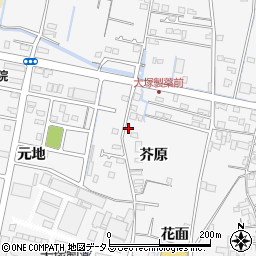 徳島県鳴門市撫養町立岩芥原94周辺の地図