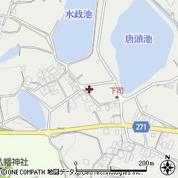 香川県三豊市高瀬町比地911周辺の地図