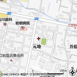 徳島県鳴門市撫養町立岩元地137周辺の地図