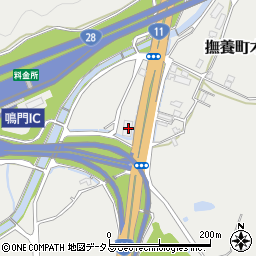 徳島県鳴門市撫養町木津56周辺の地図
