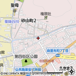 尚徳寮周辺の地図