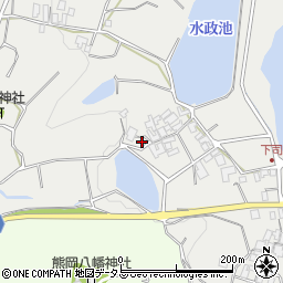 香川県三豊市高瀬町比地3644周辺の地図