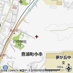 山口県下関市豊浦町大字小串周辺の地図