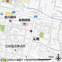 徳島県鳴門市撫養町立岩元地226周辺の地図