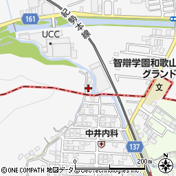 和歌山県和歌山市冬野1413-2周辺の地図