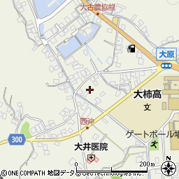 広島県江田島市大柿町大原1195-4周辺の地図