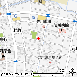 徳島県鳴門市撫養町立岩七枚229周辺の地図