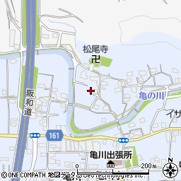 和歌山県海南市且来289周辺の地図