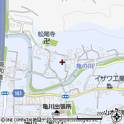 和歌山県海南市且来300周辺の地図