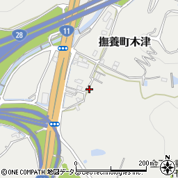 徳島県鳴門市撫養町木津71-18周辺の地図