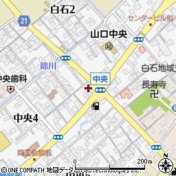 大進本店山口店周辺の地図
