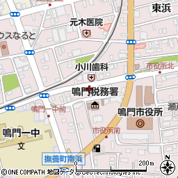 ほっかほっか亭　鳴門店周辺の地図