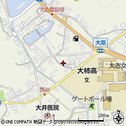 広島県江田島市大柿町大原1201-3周辺の地図