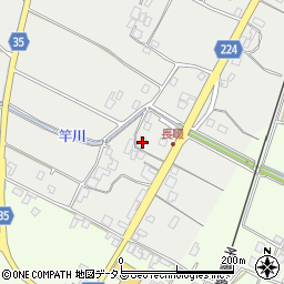 香川県三豊市高瀬町比地586周辺の地図