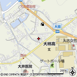 広島県江田島市大柿町大原1201周辺の地図