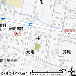 徳島県鳴門市撫養町立岩元地120周辺の地図