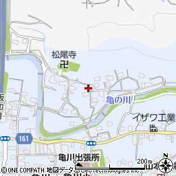 和歌山県海南市且来312周辺の地図
