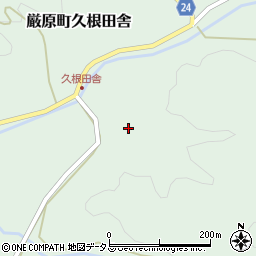 長崎県対馬市厳原町久根田舎279周辺の地図