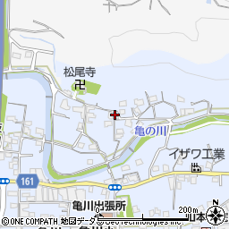 和歌山県海南市且来311周辺の地図
