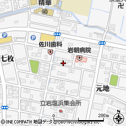 徳島県鳴門市撫養町立岩元地283周辺の地図
