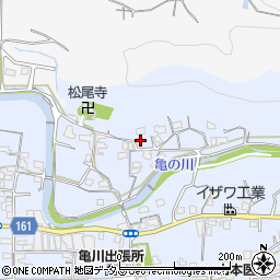 和歌山県海南市且来314周辺の地図