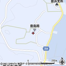 広島県呉市豊浜町大字豊島3951周辺の地図
