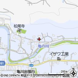 和歌山県海南市且来316周辺の地図