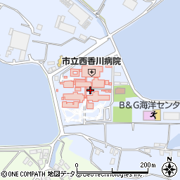 香川県三豊市高瀬町比地中2986周辺の地図