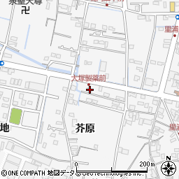 徳島県鳴門市撫養町立岩芥原52周辺の地図
