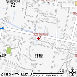 徳島県鳴門市撫養町立岩芥原52-8周辺の地図