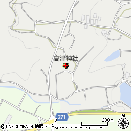 香川県三豊市高瀬町比地3481周辺の地図