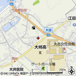 中田水道周辺の地図