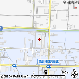 和歌山県海南市且来52周辺の地図