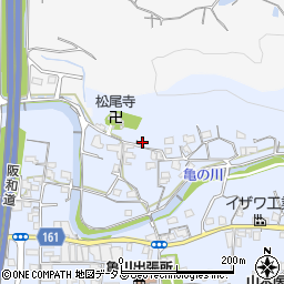 和歌山県海南市且来307周辺の地図