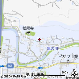 和歌山県海南市且来313周辺の地図