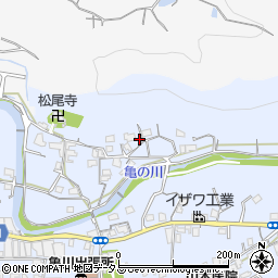 和歌山県海南市且来323周辺の地図