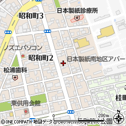 山口県岩国市昭和町2丁目14周辺の地図