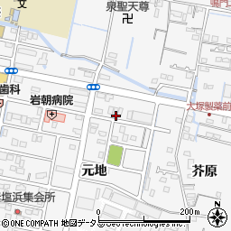 徳島県鳴門市撫養町立岩元地112周辺の地図