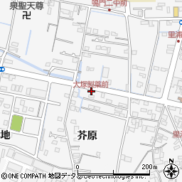 徳島県鳴門市撫養町立岩芥原49周辺の地図