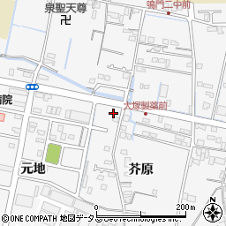 徳島県鳴門市撫養町立岩芥原148周辺の地図