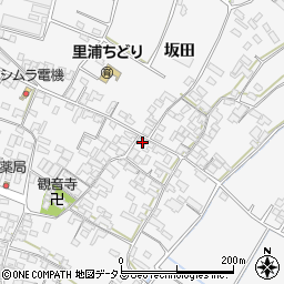 徳島県鳴門市里浦町里浦坂田周辺の地図